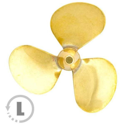 Raboesch lodní šroub tř.156 55mm M4 3-listý levý