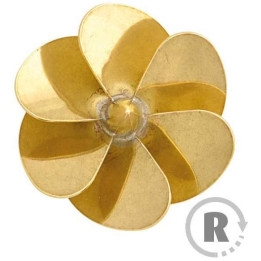 Raboesch lodní šroub tř.164 20mm M2 6-listý pravý