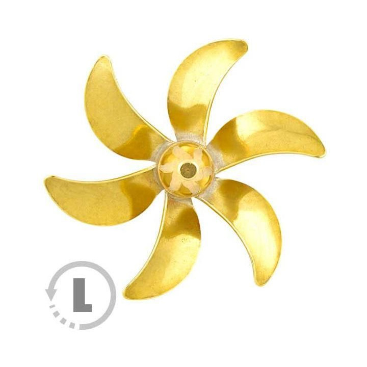 Raboesch lodní šroub tř.172 45mm M4 6-listý levý