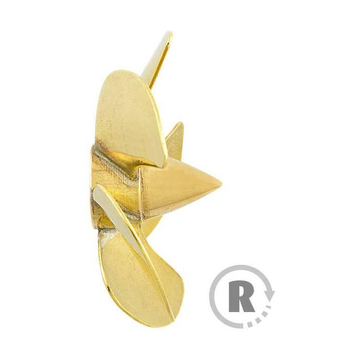 Raboesch lodní šroub tř.183 75mm M5 5-listý pravý