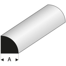 Raboesch profil ASA čvrtkruhový 2x1000mm