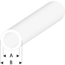 Raboesch profil ASA trubka transparentní 2x3x330mm (5)