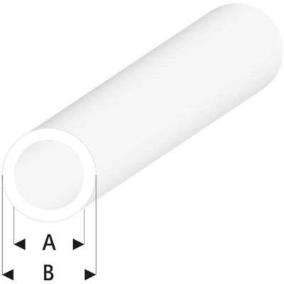Raboesch profil ASA trubka transparentní 3x4x330mm (5)