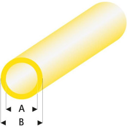 Raboesch profil ASA trubka transparentní žlutá 2x3x330mm (5)