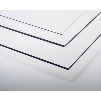 Raboesch deska polyester transparentní 4x194x320mm