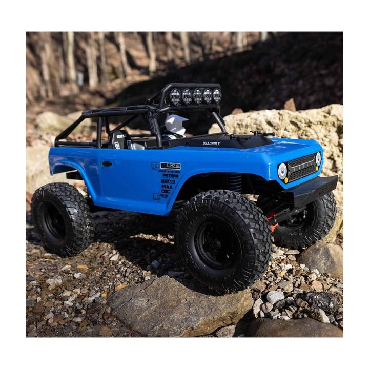 Axial SCX10 II Deadbolt 1:10 4WD RTR modrá