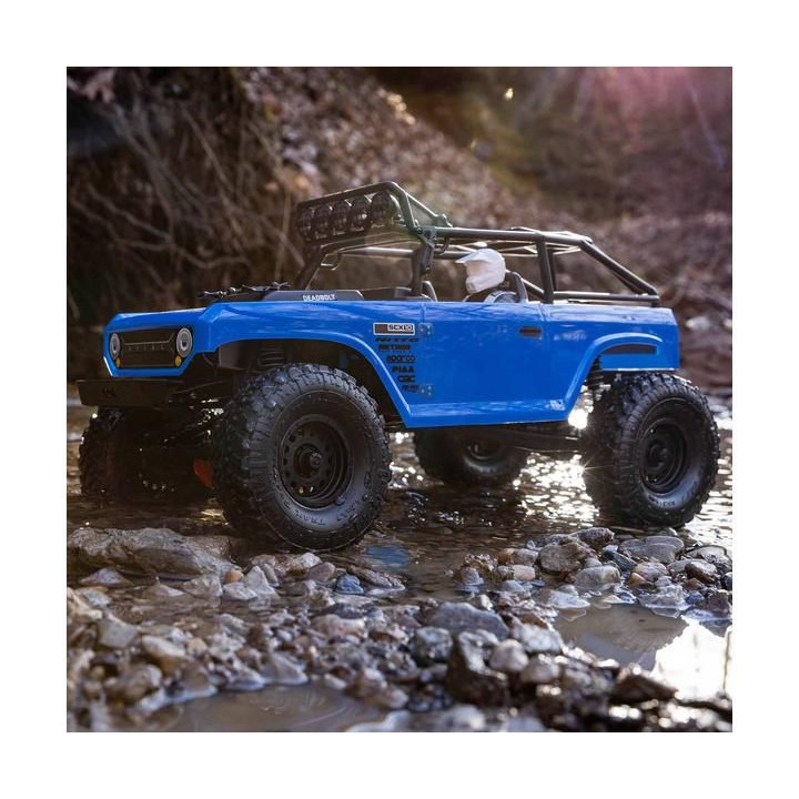 Axial SCX10 II Deadbolt 1:10 4WD RTR modrá