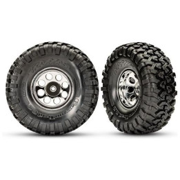 Traxxas kolo 2.2", disk classic chromovaný, pneu Canyon Trail (2) (pro NO8255A)