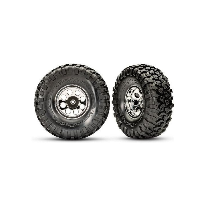 Traxxas kolo 2.2", disk classic chromovaný, pneu Canyon Trail (2) (pro NO8255A)