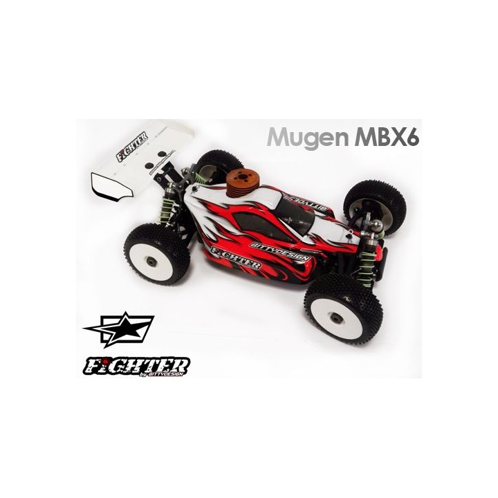 Fighter karoserie - MUGEN MBX-6 Bitty Style Design lakování