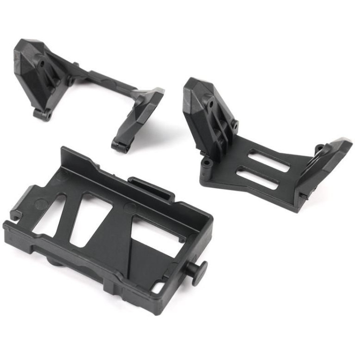 Traxxas držák tlumičů (pár), krabička baterie
