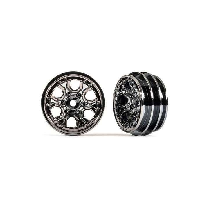 Traxxas disk 1.0" spoke černý chrom (2)