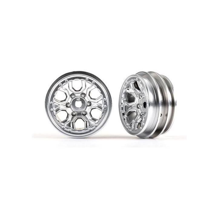 Traxxas disk 1.0" spoke polomatný chrom (2)