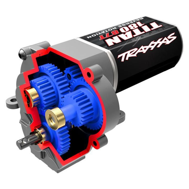 Traxxas převodovka kompletní speed range 9.70:1 s motorem