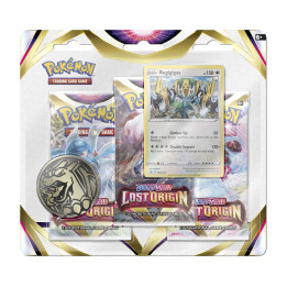 Pokémon: 3-pack blister - Lost Origin Pokemon Regigigas alebo Weavile /ks