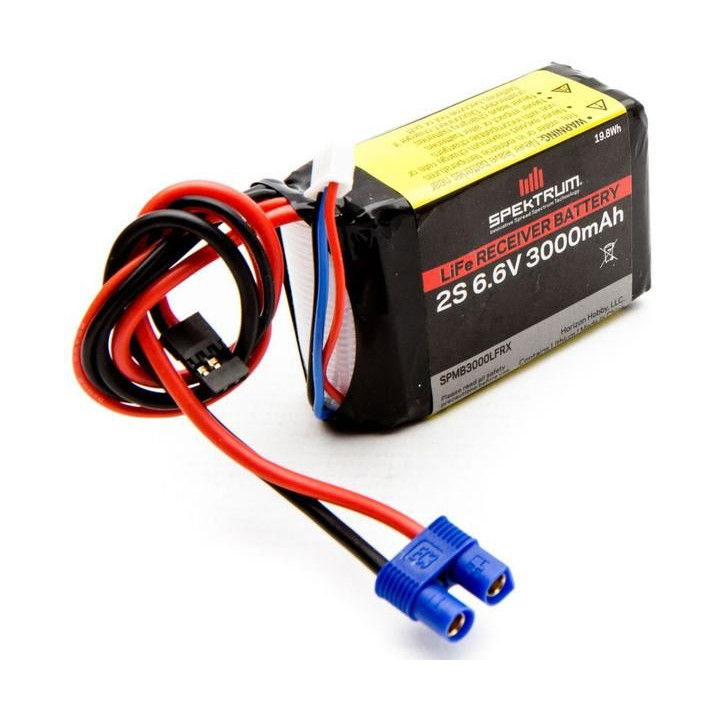 Spektrum baterie přijímače LiFe 6.6V 3000mAh
