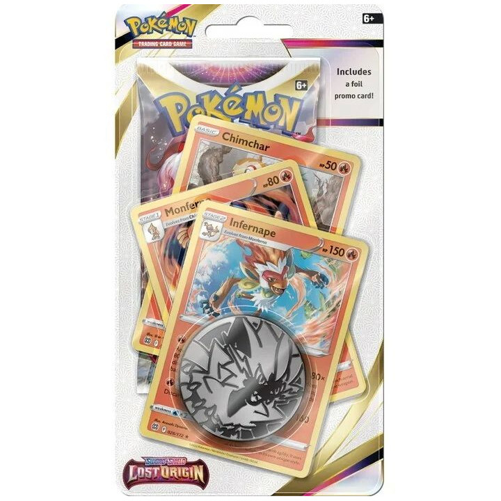 Pokémon: Premium Checklane Blister - Lost Origin Infernape