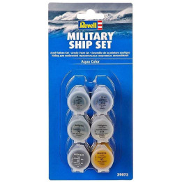 Sada barev Aqua Color 39073 - Military Ship Set