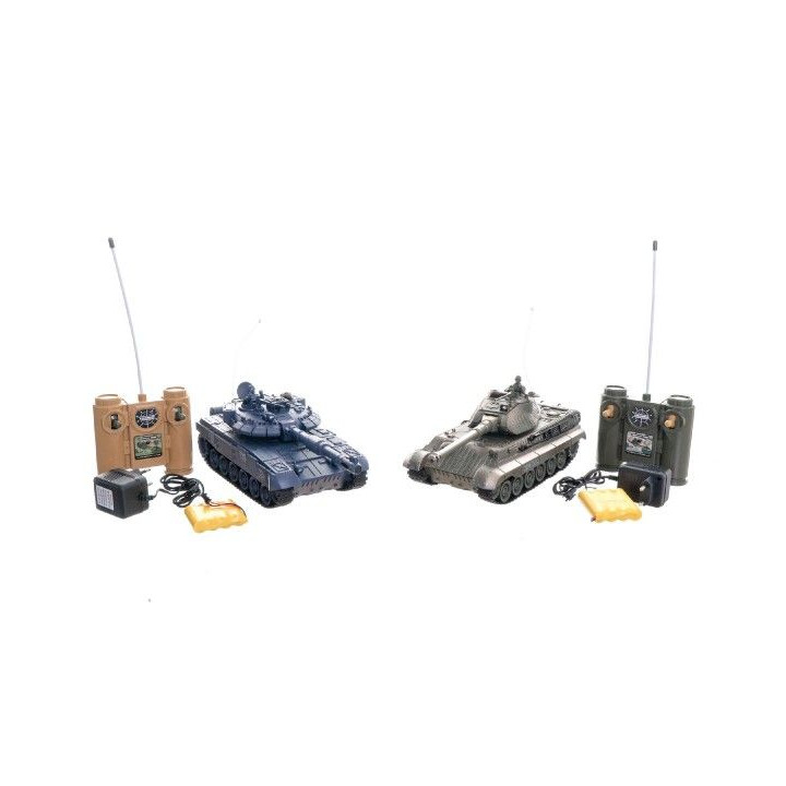 Tank RC 2ks 36cm + dobíjacia pack tanková bitka