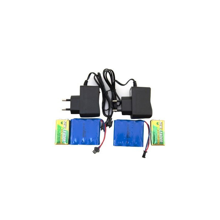 Tank RC 2ks 25cm tanková bitka + dobíjacia pack 27MHZ a 40MHz so zvukom sa svetlom v krabici 50x20
