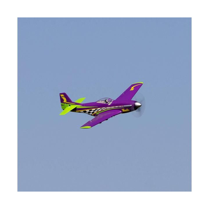 E-flite P-51D Voodoo 0.44m SAFE Select BNF Basic