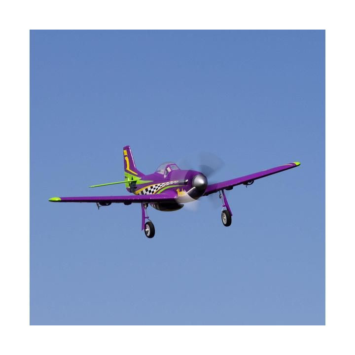 E-flite P-51D Voodoo 0.44m SAFE Select BNF Basic