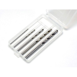 TAMIYA Basic Drill Set 1,0/1,5/2,0/2,5/3,0 mm / vrtáky