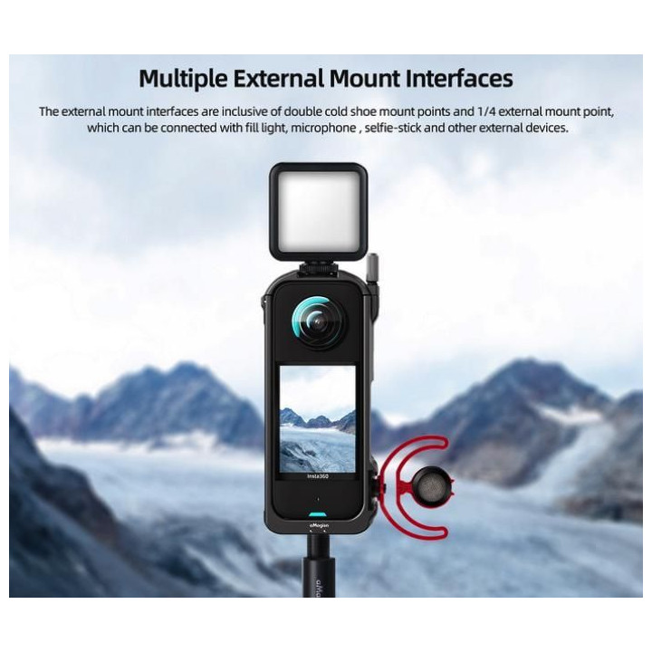 Insta360 X3 - Aluminum Alloy Frame