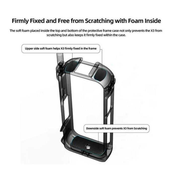 Insta360 X3 - Aluminum Alloy Frame