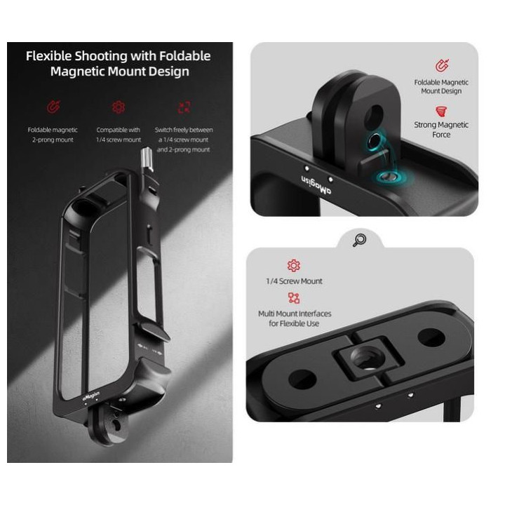 Insta360 X3 - Aluminum Alloy Frame