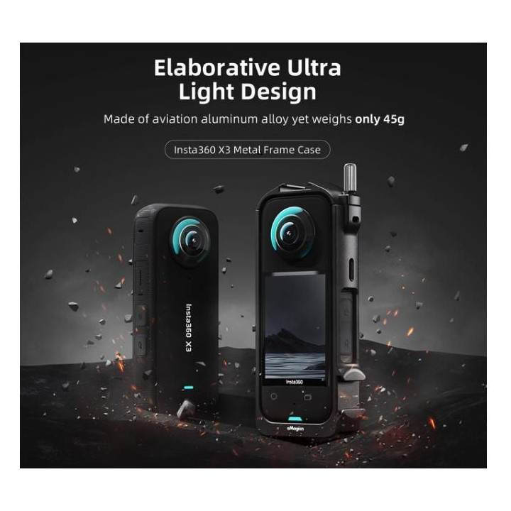 Insta360 X3 - Aluminum Alloy Frame