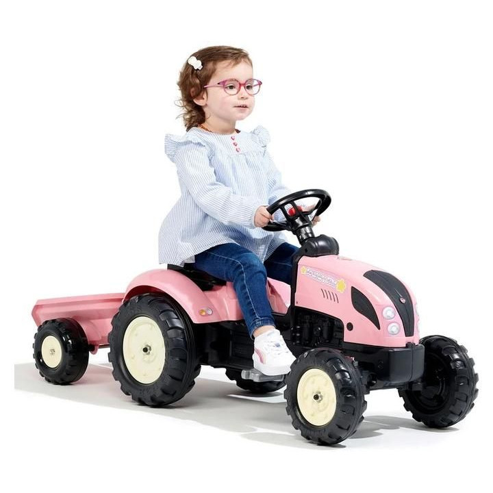FALK - Šlapací traktor Country Star s vlečkou