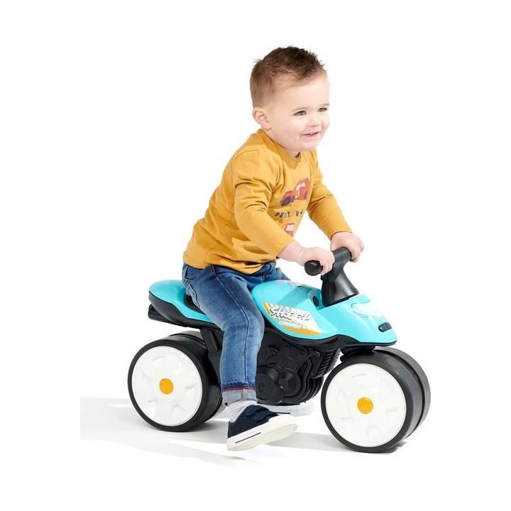 FALK - Dětské odrážedlo Baby Moto červené s gumovými koly