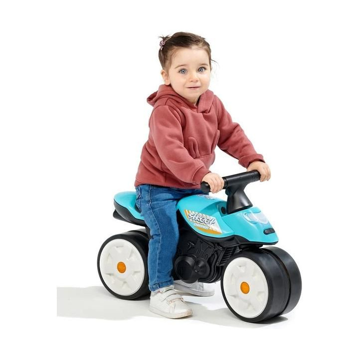 FALK - Dětské odrážedlo Baby Moto červené s gumovými koly