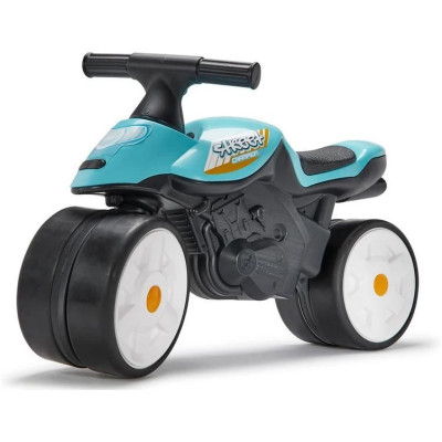 FALK - Dětské odrážedlo Baby Moto modré s gumovými koly