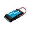 Čtyřčlánková přijímačová sada KAVAN 4,8 V/1050mAh v plochém uspořádání s konektorem JR/Hitec/UNI. Rozměry 68x31x17,5 mm, hmotnost 85 g.