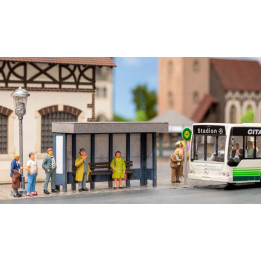 Autobusová zastávka, Laser-Cut stavebnice 14390