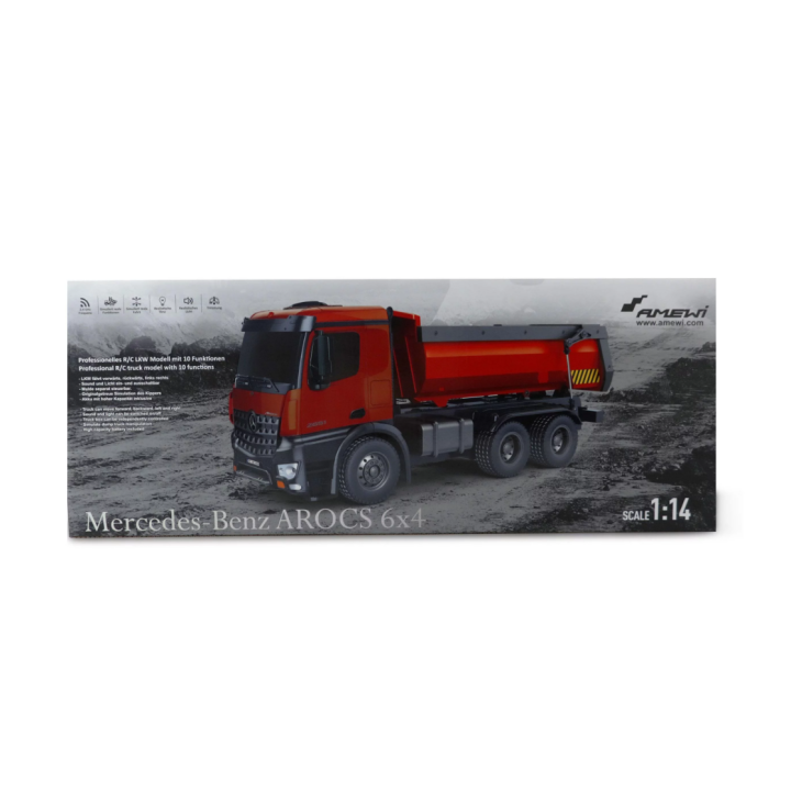 Amewi 22407 Mercedes Benz Arocs elektrický RC model nákladného automobilu RTR