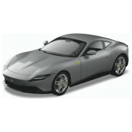 Bburago Ferrari Roma 1:24 stříbrná