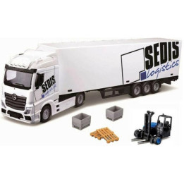 Bburago Mercedes Benz Actros Lift and Load Sedis