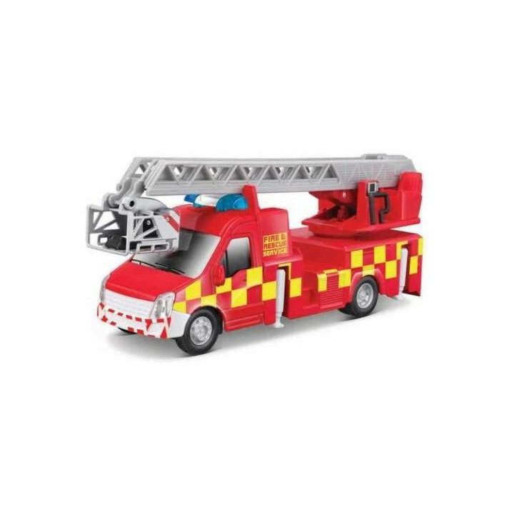 Bburago nákladní auto s hasičským žebříkem