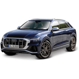 Bburago Audi SQ8 1:32 modrá metalíza