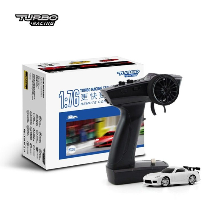 1/76 C71 On-Road SPORT RC Car RTR (bílá)