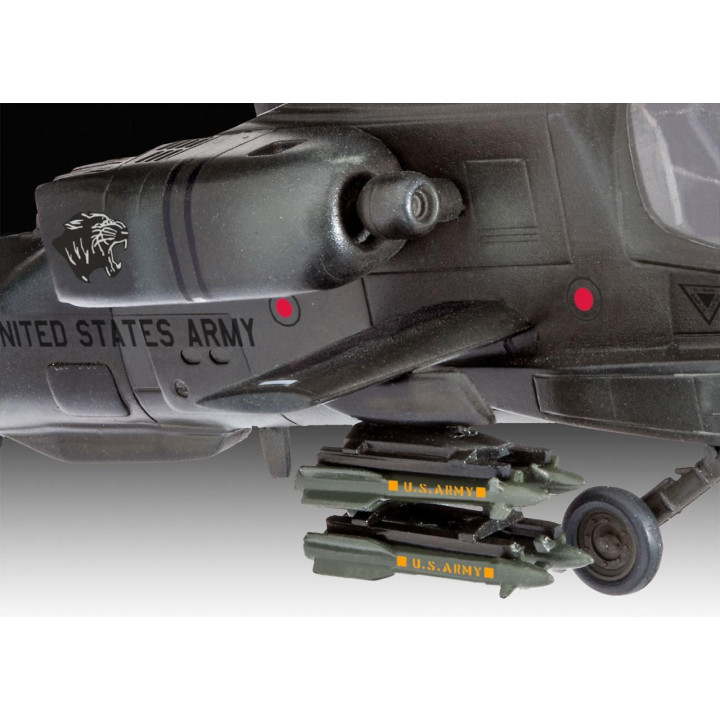 Plastic ModelKit vrtulník 04985 - AH-64A Apache (1:100)