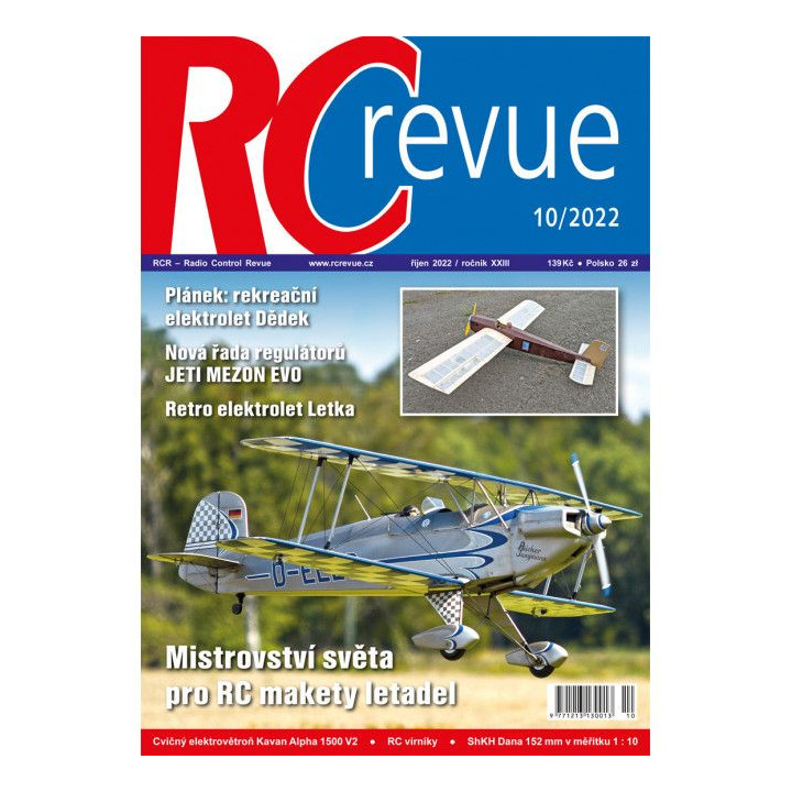 Časopis RC revue 10/2022 / RCRevue