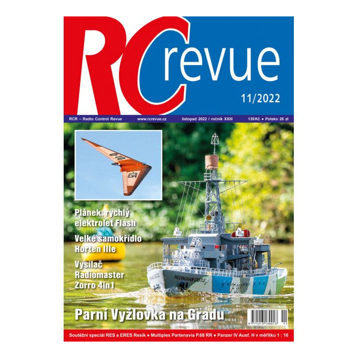 Časopis RC revue 11/2022 / RCRevue