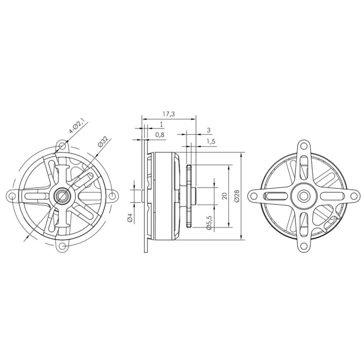 KAVAN Brushless Motor PRO 2811-2300