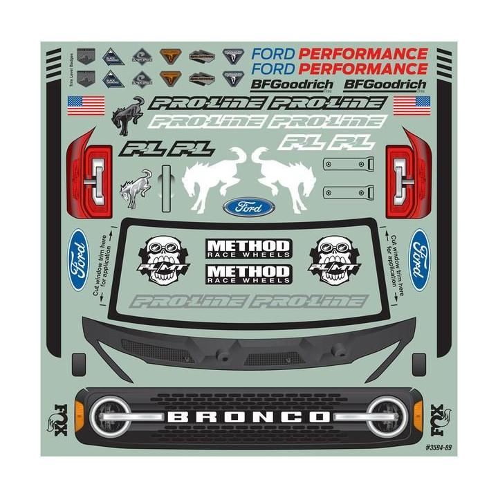 Pro-Line karosérie 1:8 2021 Ford Bronco (Maxx, E-Revo 2.0)