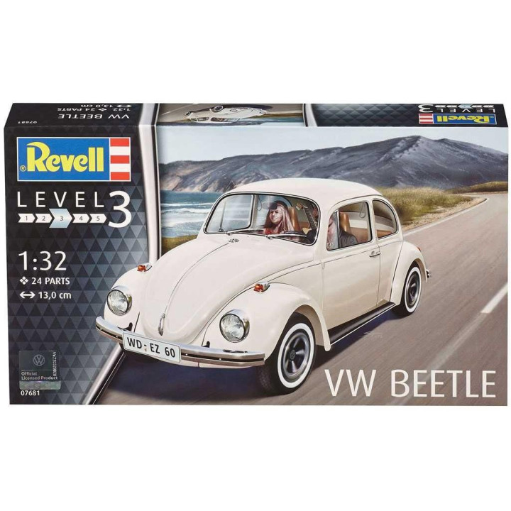 Plastic ModelKit auto 07681 - VW Beetle (1:32)