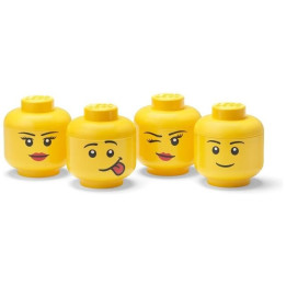 LEGO úložná hlava mini Multi pack 4ks